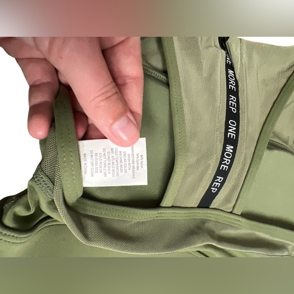 ZYIA Active all star olive green sports bra - Picture 3 of 5